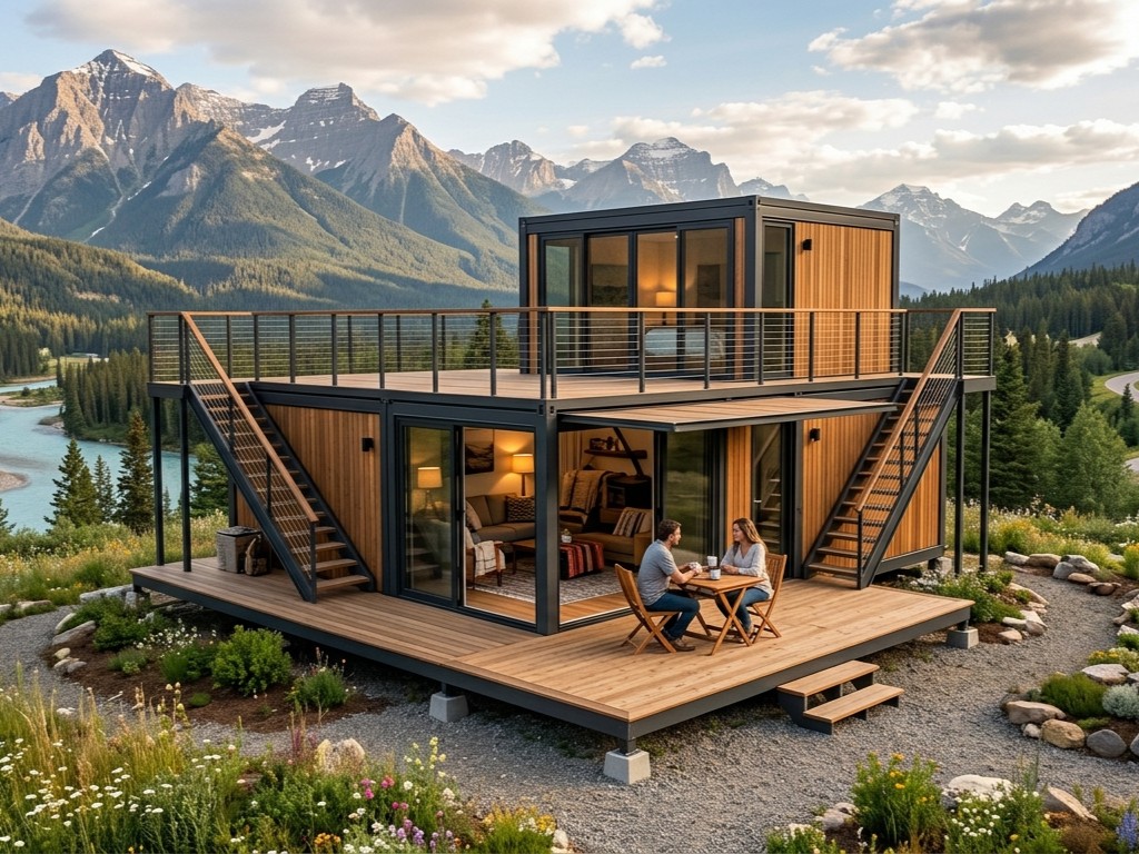 Eco Friendly Prefab House with - Sustainable Living Officer 评论和价格