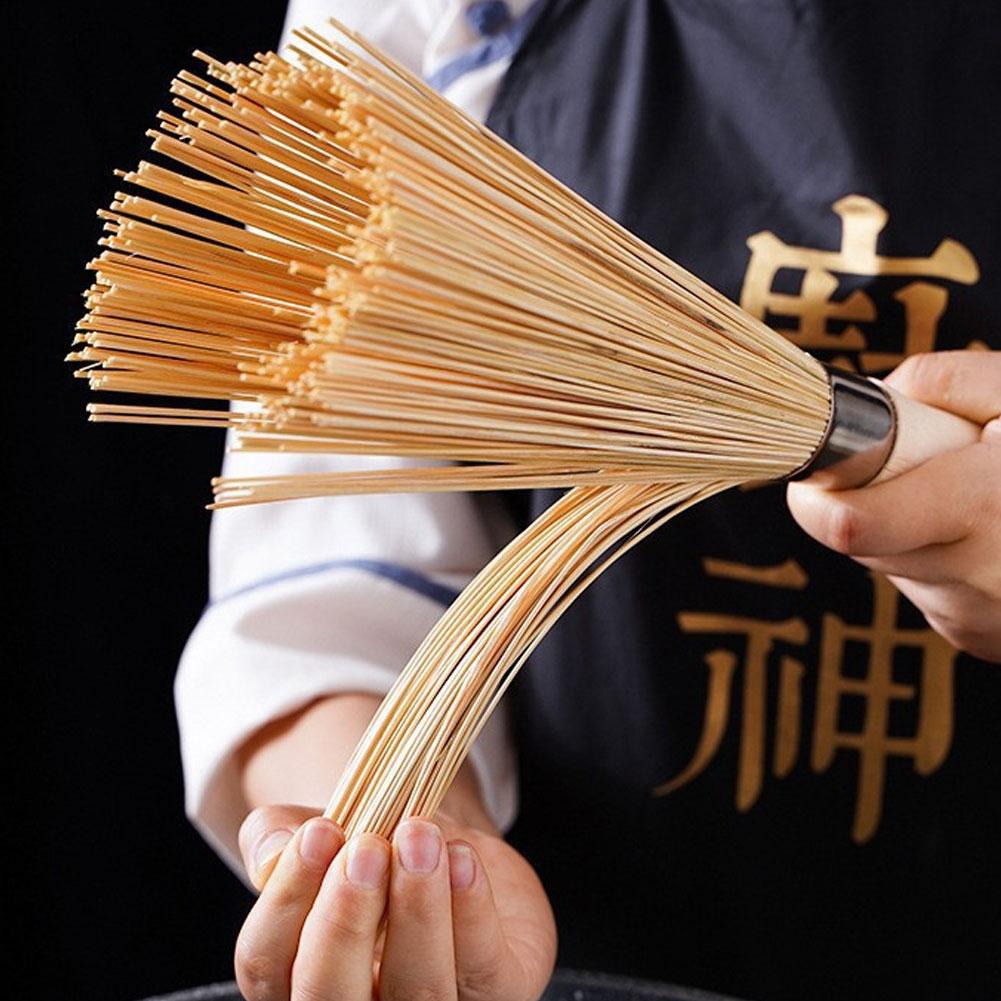 Natural Bamboo Pot Brush Long  - Dish Brush Bamboo 评论和价格