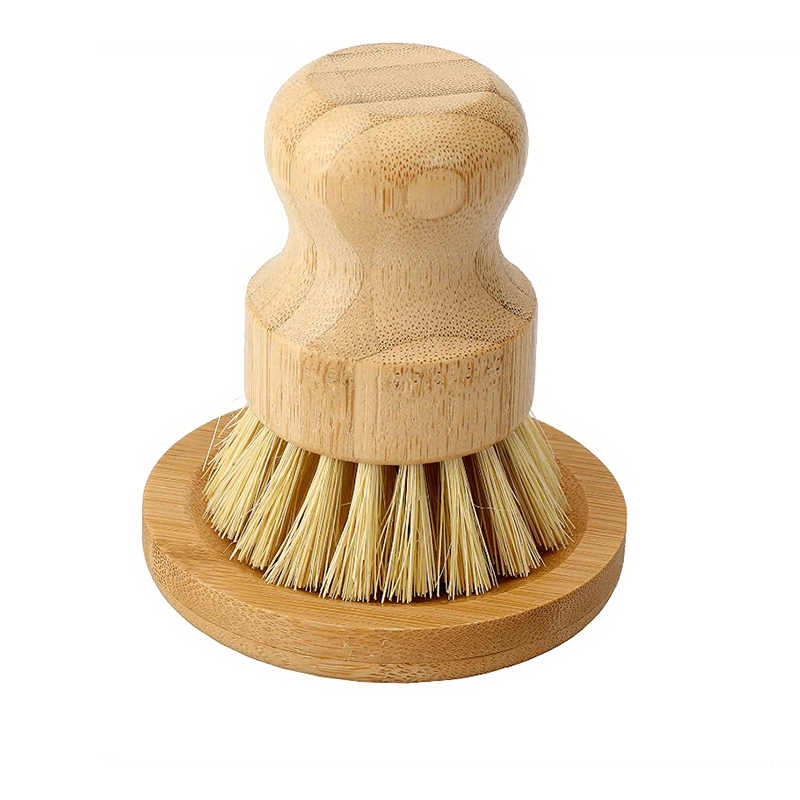 1 Set Bamboo Dish Scrub Brush  - Dish Brush Bamboo 评论和价格