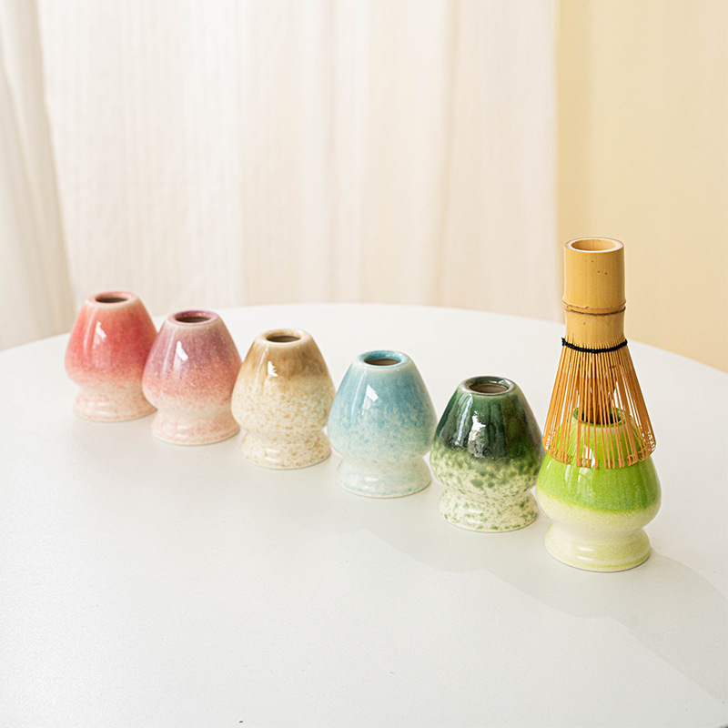 Matcha bowl Ceramic Matcha Gre - Dish Brush Bamboo 评论和价格