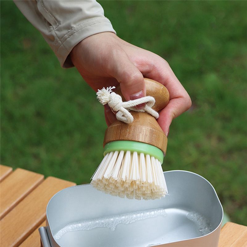AC76-2 Pack Kitchen Cleaning B - Dish Brush Bamboo 评论和价格