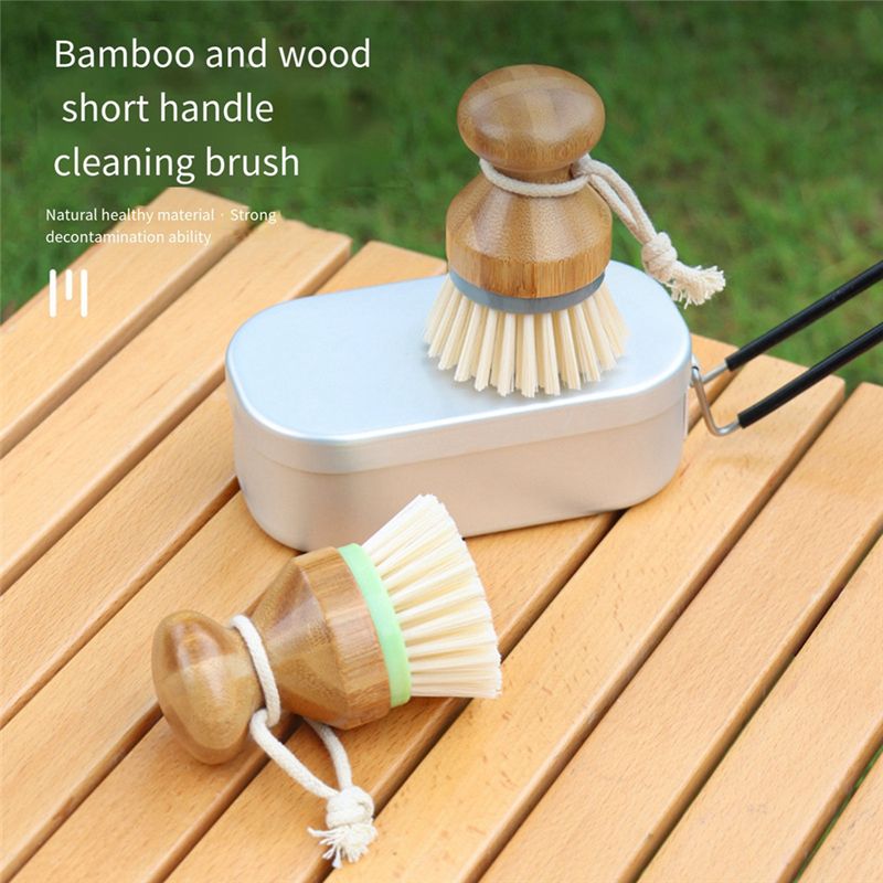 AC76-2 Pack Kitchen Cleaning B - Dish Brush Bamboo 评论和价格
