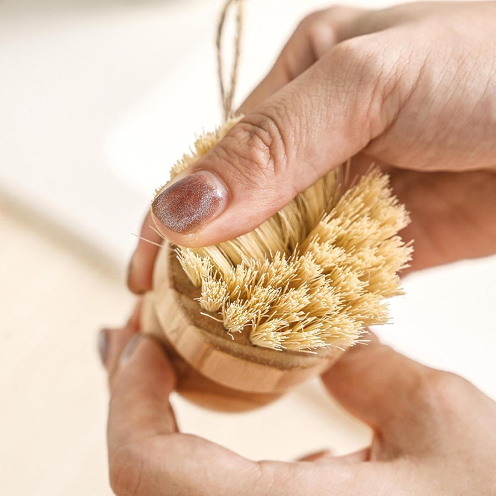 Wooden Kitchen Cleaning Brush  - Dish Brush Bamboo 评论和价格