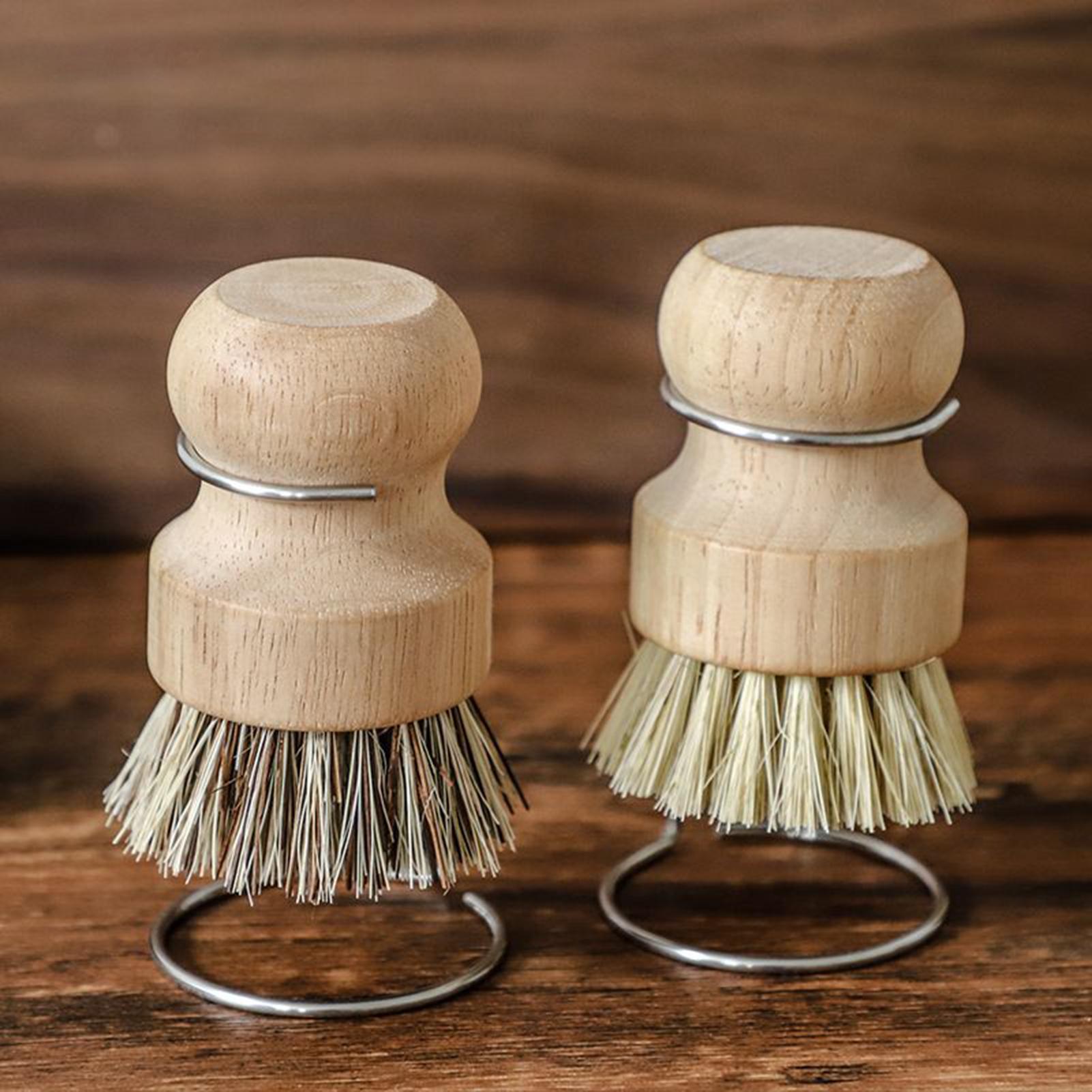 Wooden Kitchen Cleaning Brush  - Dish Brush Bamboo 评论和价格