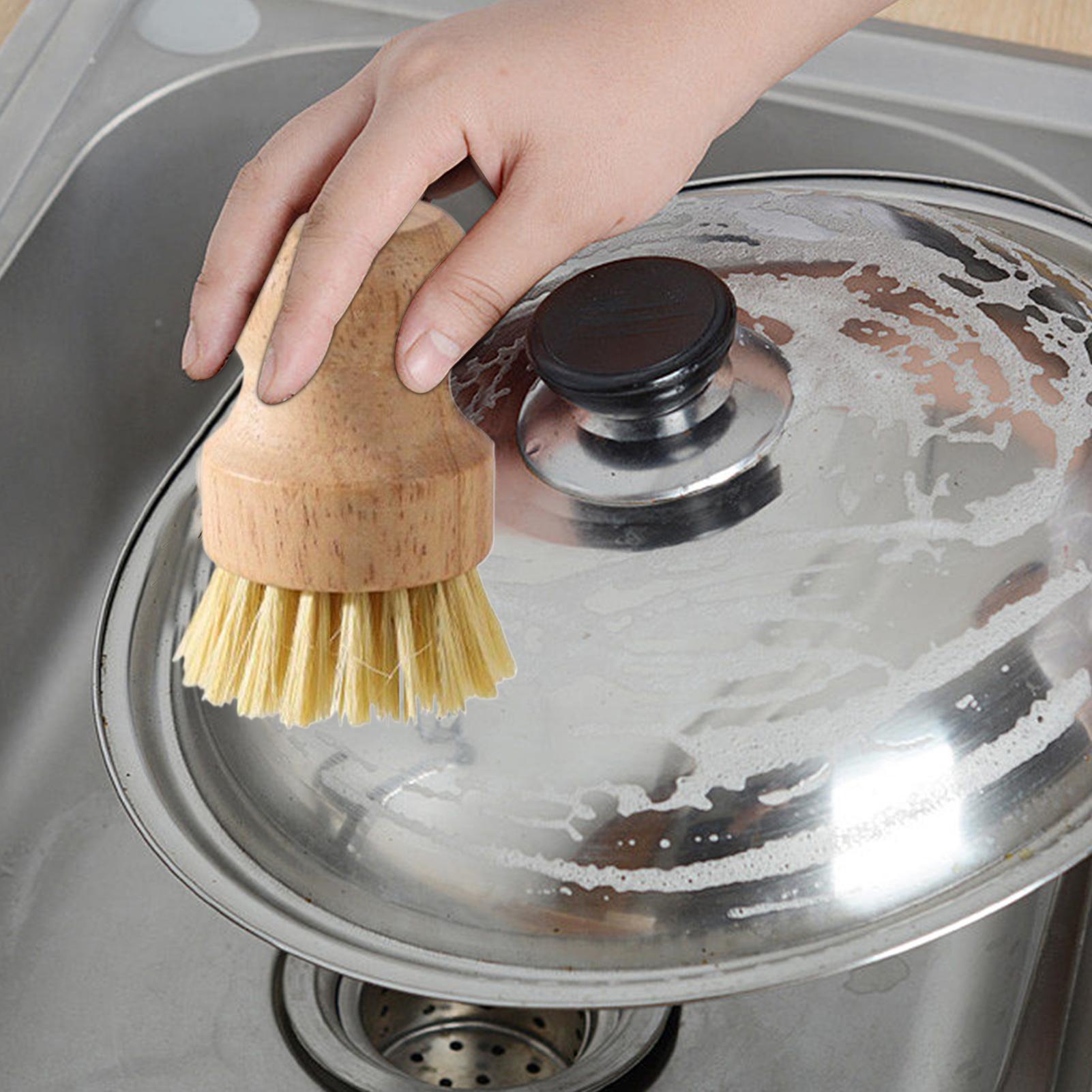 Wooden Kitchen Cleaning Brush  - Dish Brush Bamboo 评论和价格