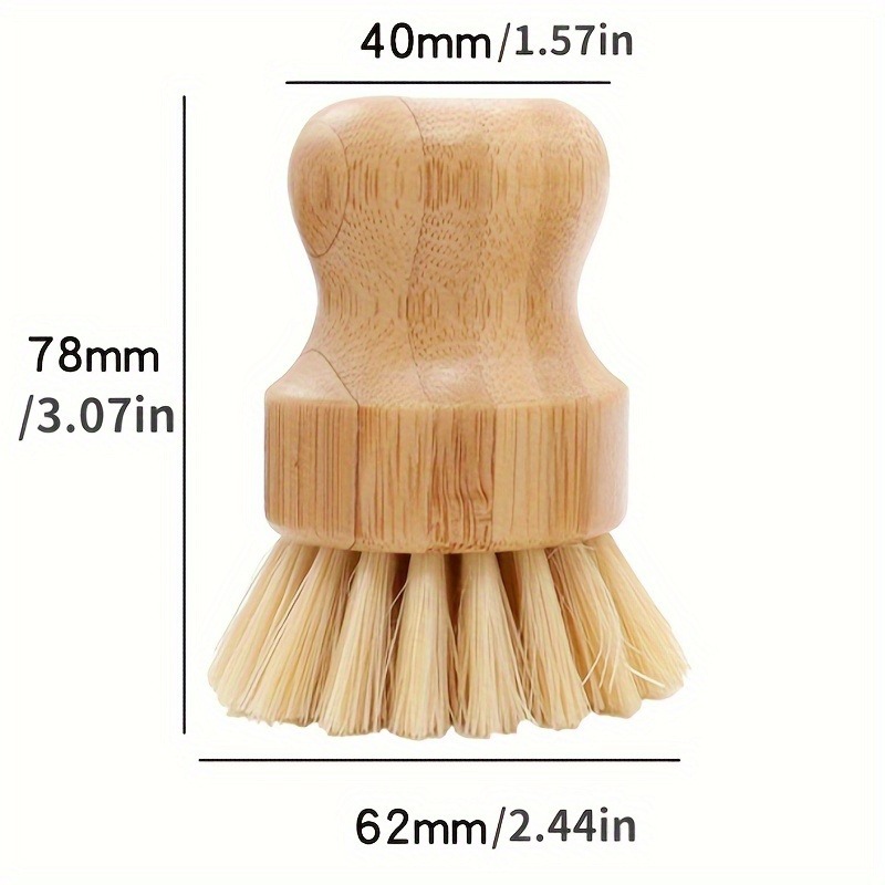 Bamboo Dish Scrub Brush Soap D - Dish Brush Bamboo 评论和价格