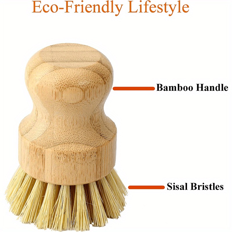 Bamboo Dish Scrub Brush Soap D - Dish Brush Bamboo 评论和价格