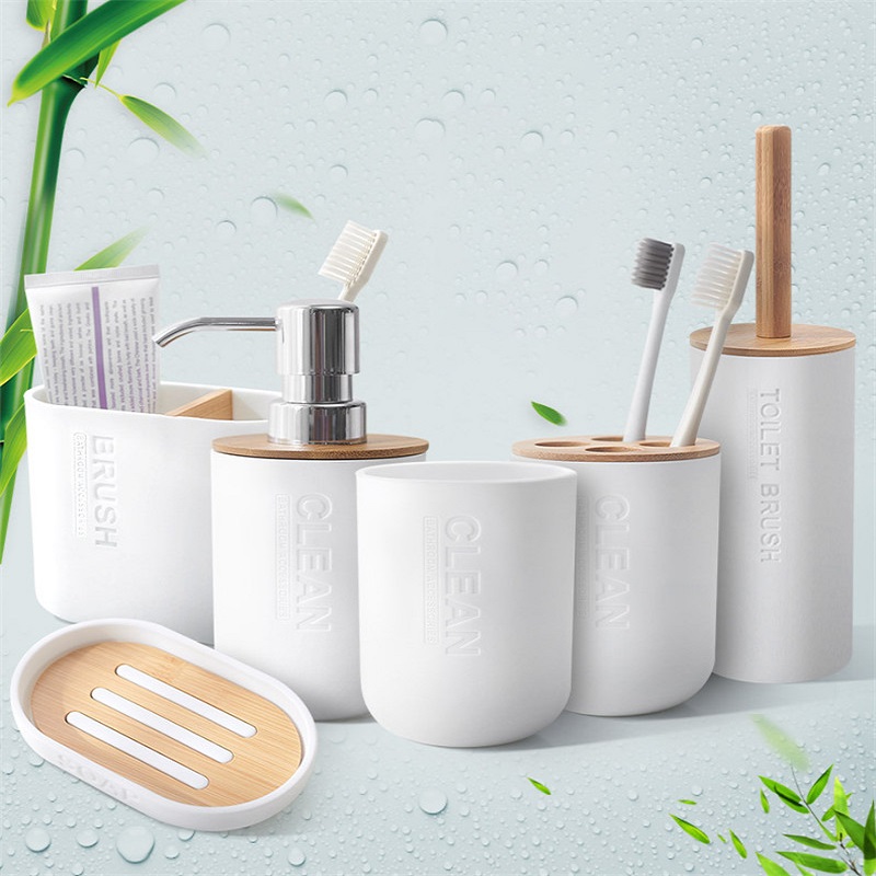 1pc Bathroom Accessories Soap  - Dish Brush Bamboo 评论和价格